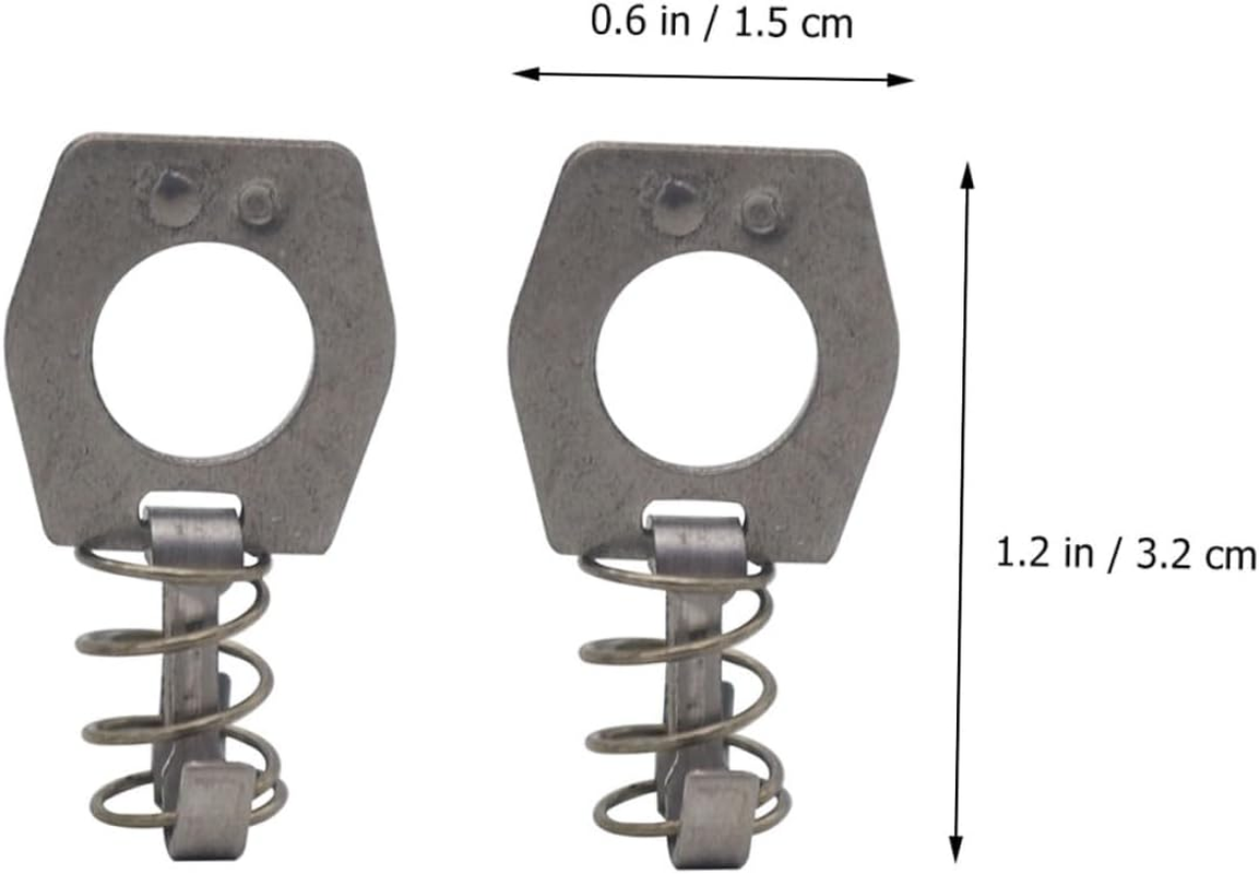 POPETPOP 2Pcs Rv Water Heater Door Latch Metal Cam Locks for Trailer Water Tanks Easy Installation Enhanced Protection Fit image number 1