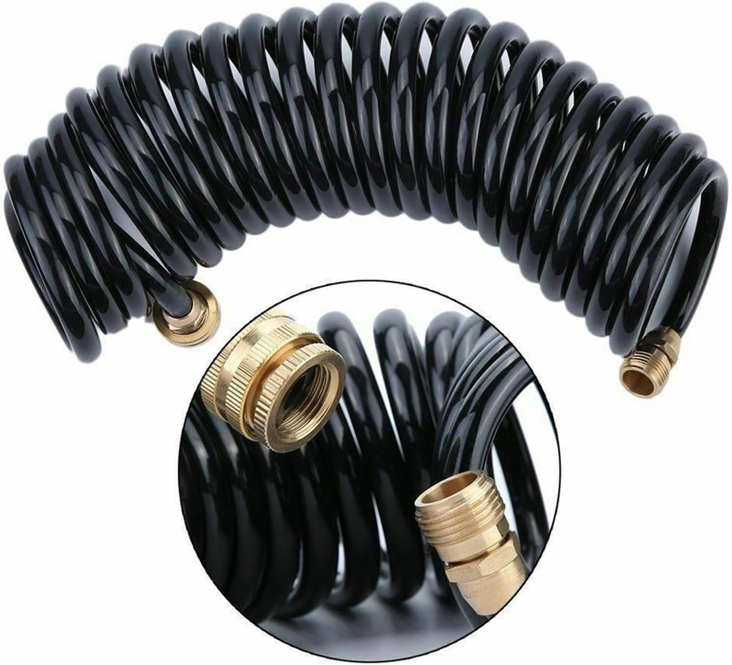 Washdown Deck Wash Pump Kit 75 PSI 12V 6.6GMP for Rv Boat Marine Yacht Caravan (BLACK) image number 5