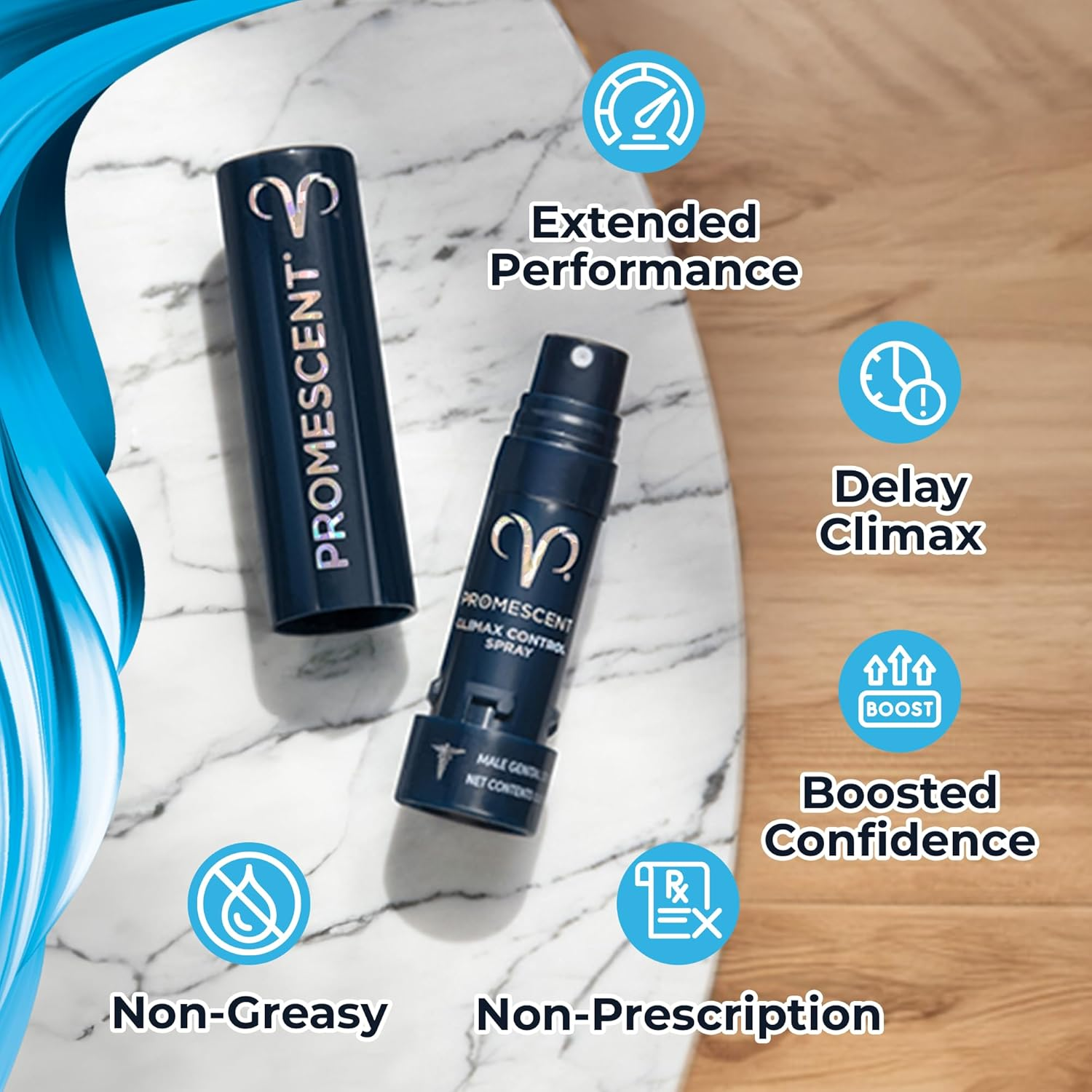 Promescent Desensitizing Delay Spray for Men Clinically Proven to Help You Last Longer in Bed - Better Maximized Sensation + Prolonged Climax for Him,7.4Ml image number 6