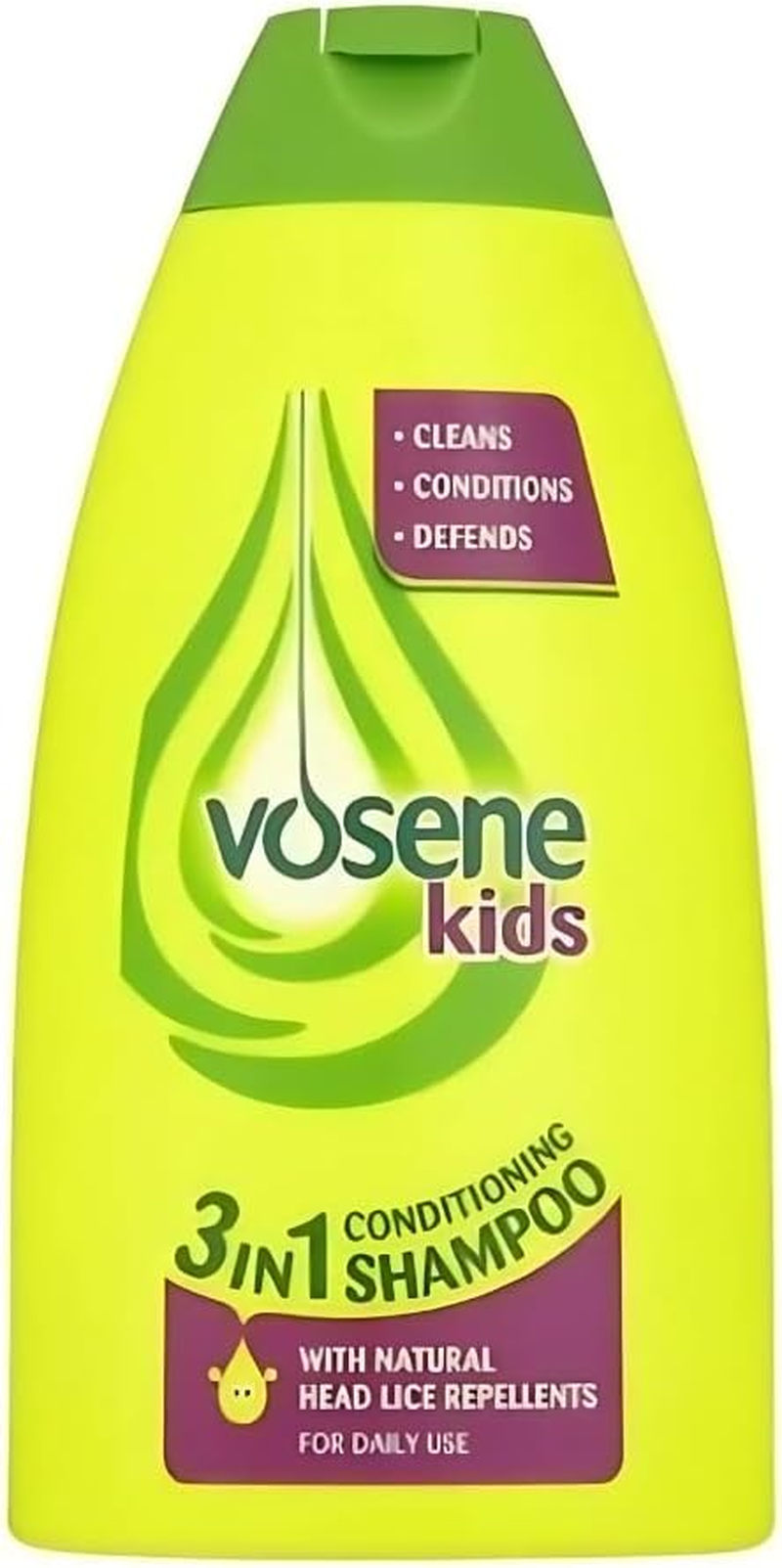 Vosene Kids 3In1 Conditioning Shampoo with Head Lice Repellent (250Ml) - Pack of 2 by Vosene image number 4