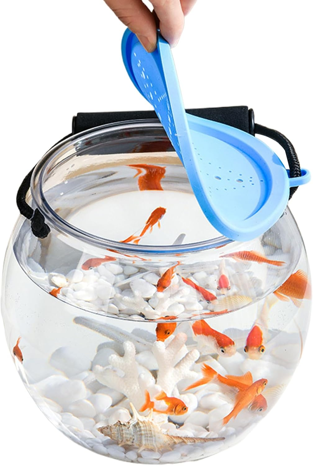 Portable Fish Tank | Clear Fish Bowl - Leak-Proof Storage Box for Tournament Catch Weighing Live Bait Preservation image number 4