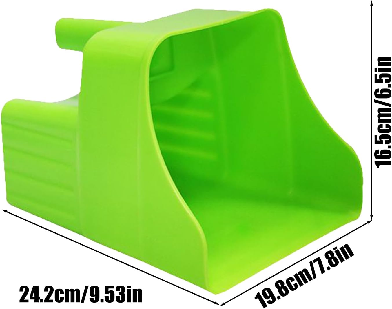 Chicken Feed Scoop | Coop Feeding Shovel - Ergonomic Feed Scoop for Farming Livestock Care Gardening Poultry Feeding Backyard Sheep Chicken Horse Cattle image number 5