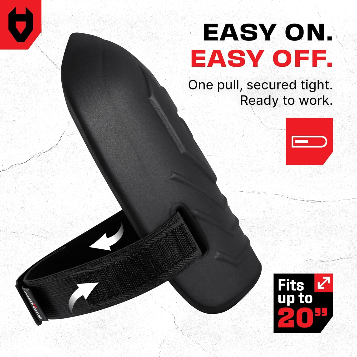 Nocry Lightweight Home & Gardening Knee Pads with Waterproof EVA Foam Cushion, Soft Inner Liner, and Easy Fit with Adjustable Hook'N'Loop Straps - Black image number 2