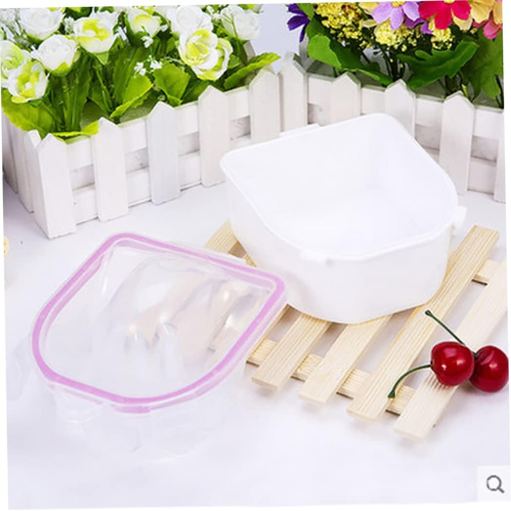 KUYYFDS Professional Acetone Resistant Double Layer Nail Spa Bowl Nail Polish Remover Manicure Tool for Salon or Home Use Polish Remover image number 3