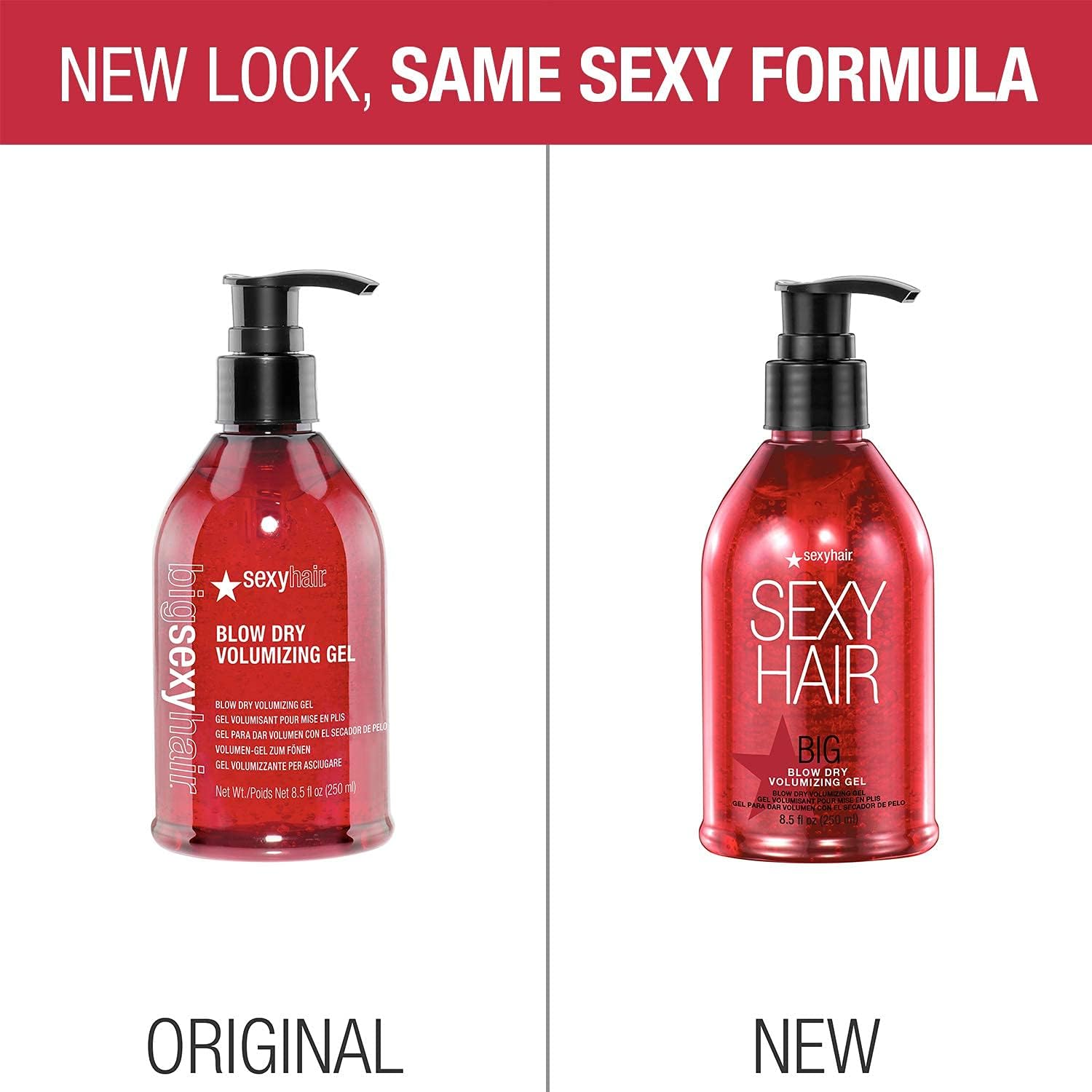 Sexy Hair Blow Dry Volumizing Gel, 250 Millilitre image number 2