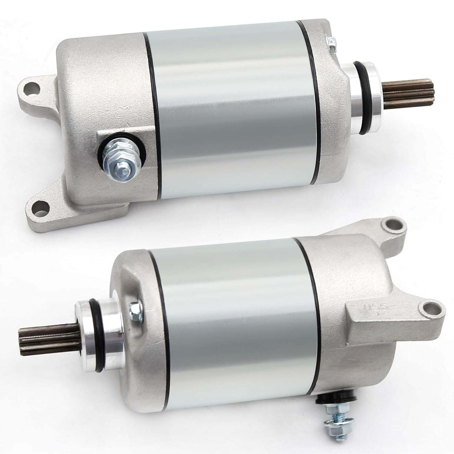 Starter Motor Assembly Replacement for Yamaha ATV Yfm350 Yfm35 Yfm 350 Bruin Grizzly 350 2004-2015, 3He818900000,Replacement for Woverine