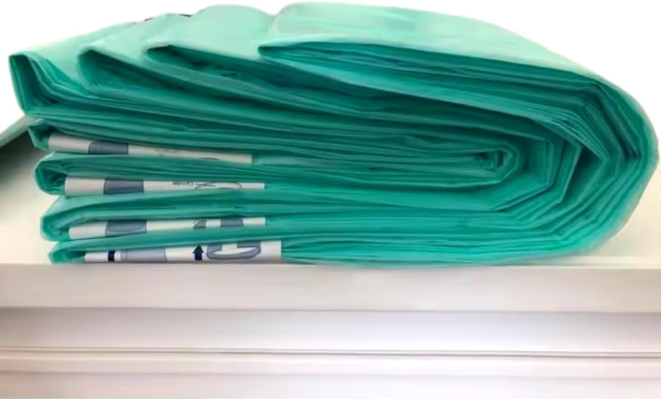 Liner Refills Compatible with Korbell 16L Bin - Holds up to 660 Nappies, Tear and Leak-Resistant, Diaper Disposal Bags (8 Rolls) image number 3