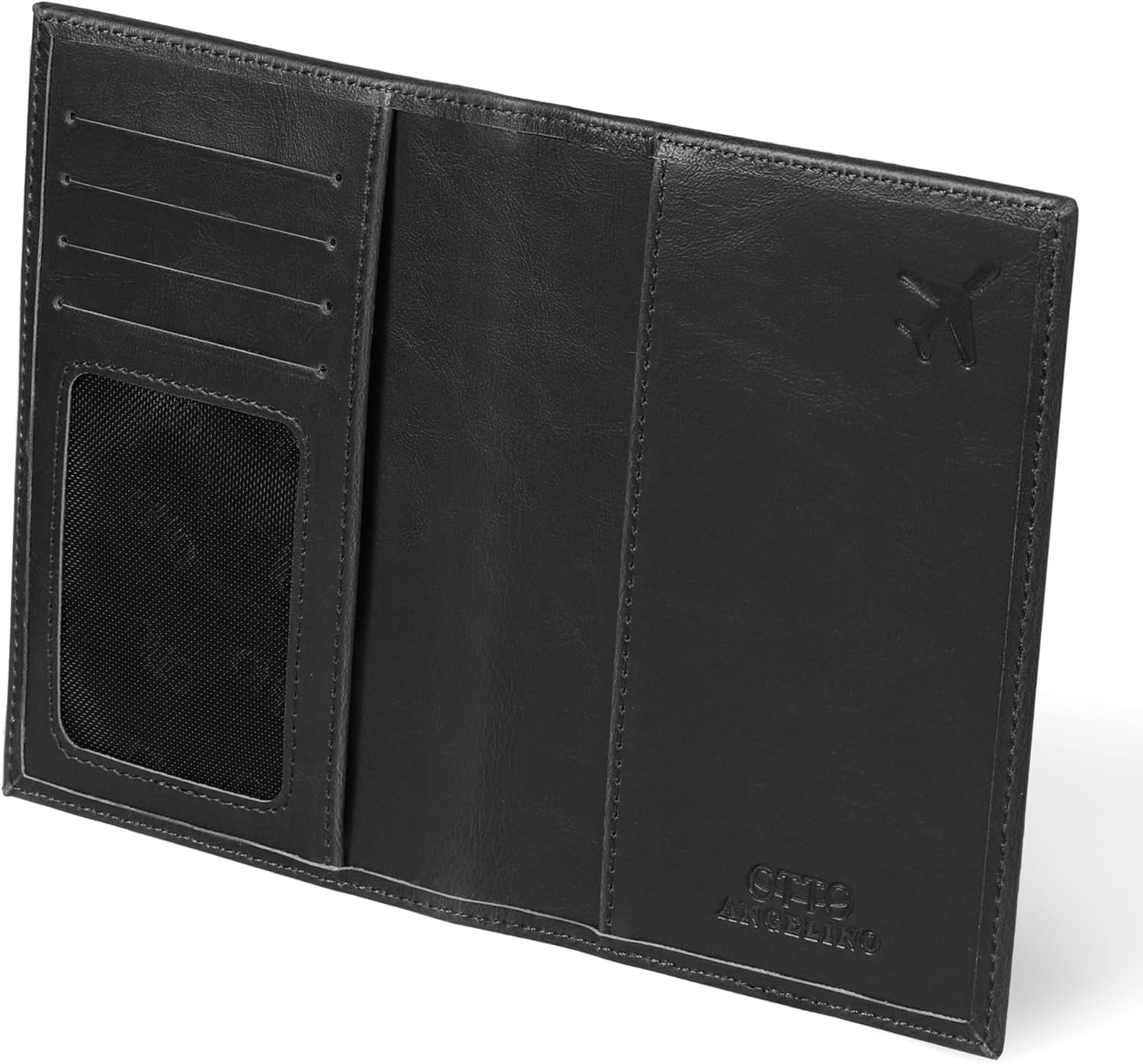 Otto Angelino Leather Passport Wallet - RFID Blocking - Unisex