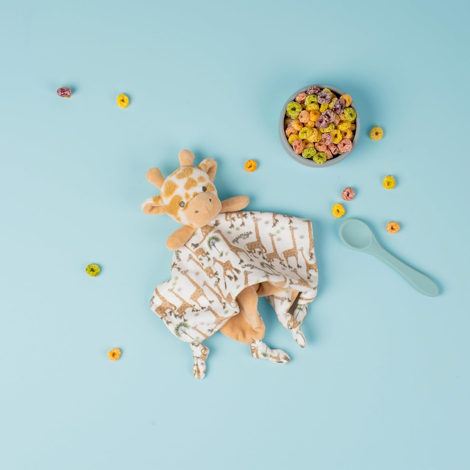 Weegoamigo Lovie/Comforter, Stevie Necks Giraffe image number 5