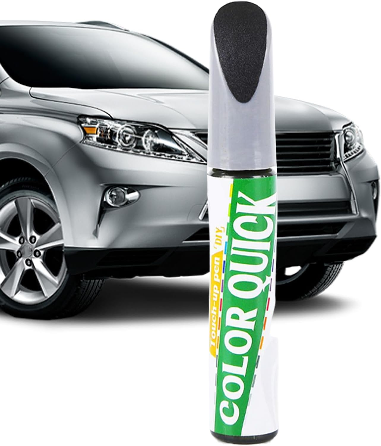 Car Scratch Pen - Automotive Paint Scratch Repair Pen,Quick Drying 12Ml Automotive Remover Blemish Quick Fix for Rim Wheel Bumper Exterior - Gold image number 6