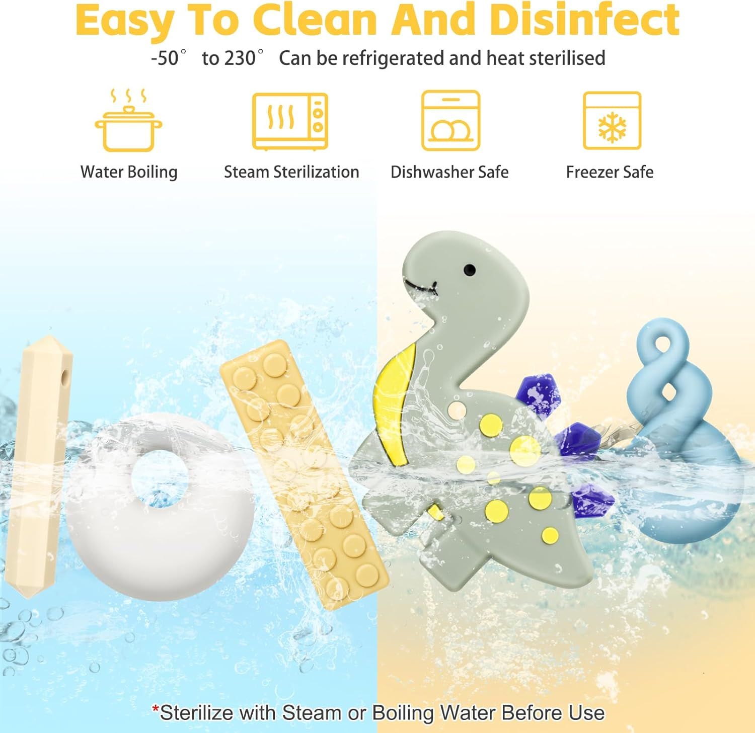 Chew Necklaces for Sensory Kids, Chew Necklaces for Sensory Children Boys Girls, Oral Motor Therapy Sensory Toys image number 2