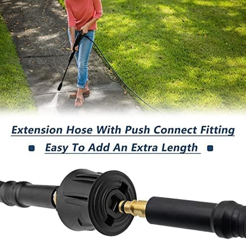 15M High Pressure Extension Hose,Connectors Quick Connect for High Pressure Cleaner K2 K3 K4 K5 K6 K7 image number 4