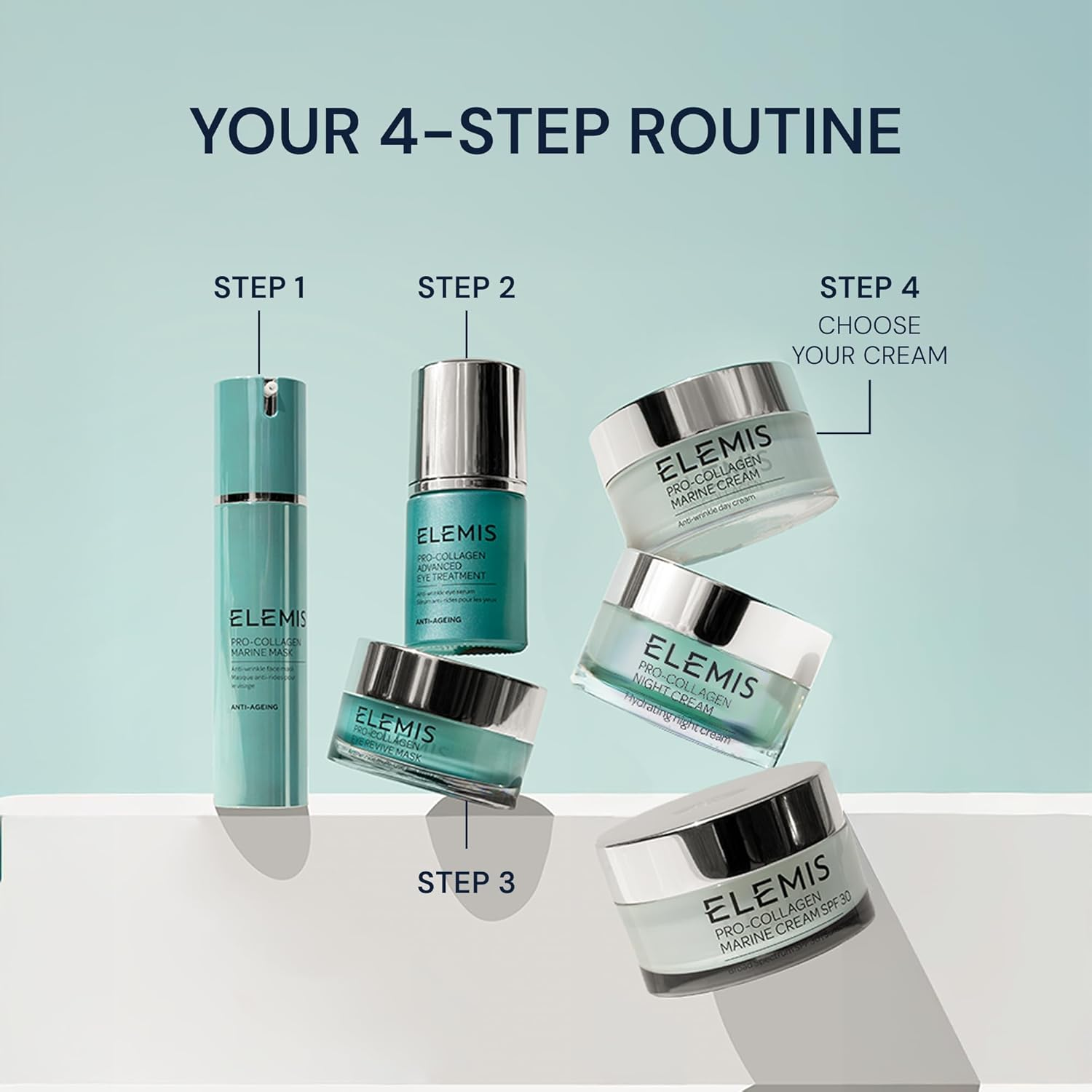 Elemis Pro-Collagen Marine Mask Anti-Wrinkle Face Mask, 50Ml image number 3