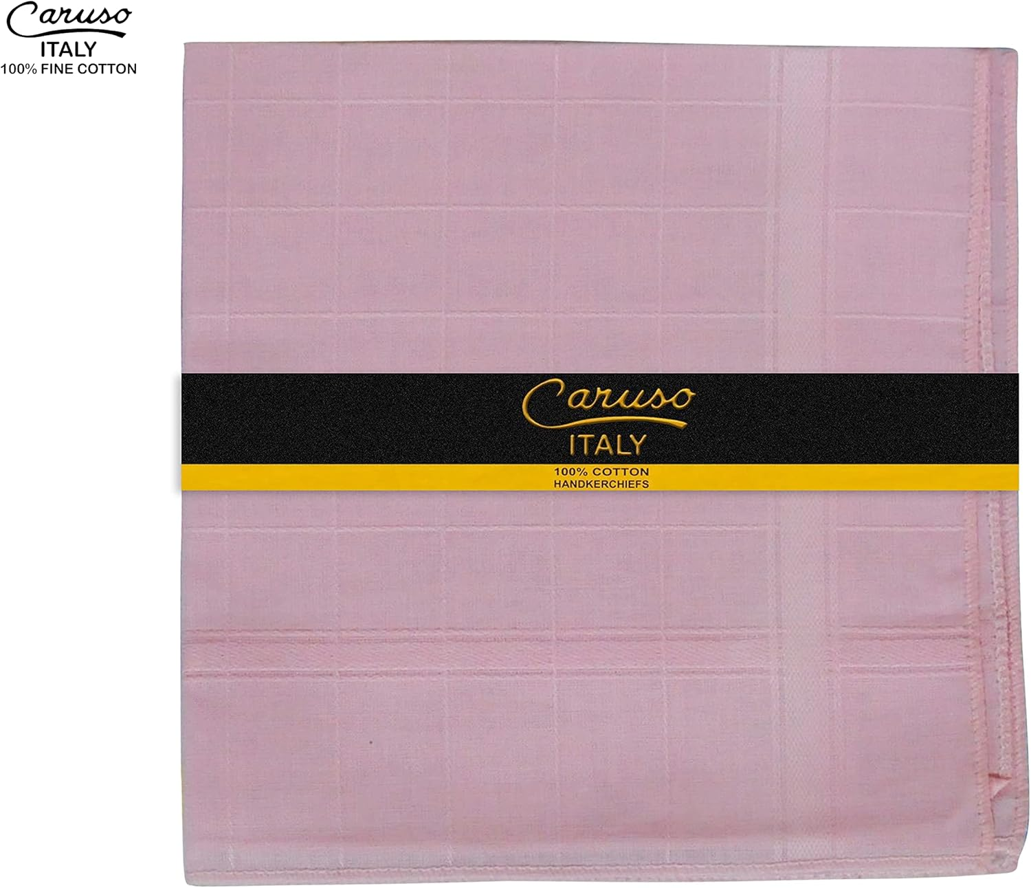 Caruso Italy Women'S 100% Pure Cotton Multicolor Rangoli Handkerchief | Soft, Skin-Friendly, and Super Absorbent with Anti-Shrink Finish, Becomes Softer with Every Wash - 30 X 30 Cm - Light Multicolor image number 3