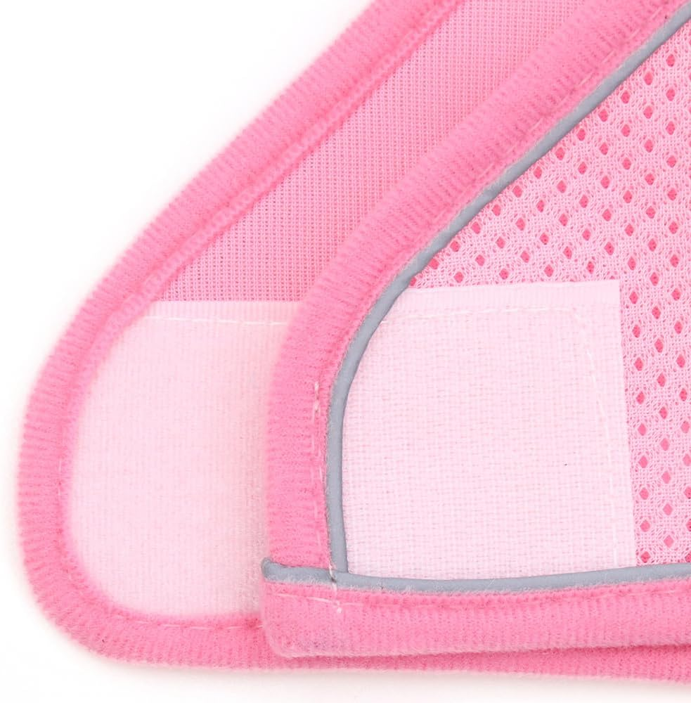 Velmoriah Small Dog Harness and Leash Set, No Pull Breathable Soft Mesh Puppy Vest Harness, Adjustable Reflective Pet Harness Vest for Cats Small Medium Dogs (L) image number 5