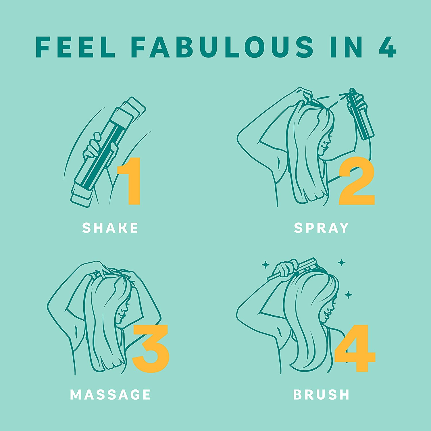 Batiste Original Dry Shampoo 350Ml - Classic Fresh with Lemon & Lily Scent, Instantly Revitalise Oily Hair, Adds Volume & Texture, No Residue, Non-Drying Formula, Quick Refresh & All Hair Types image number 5