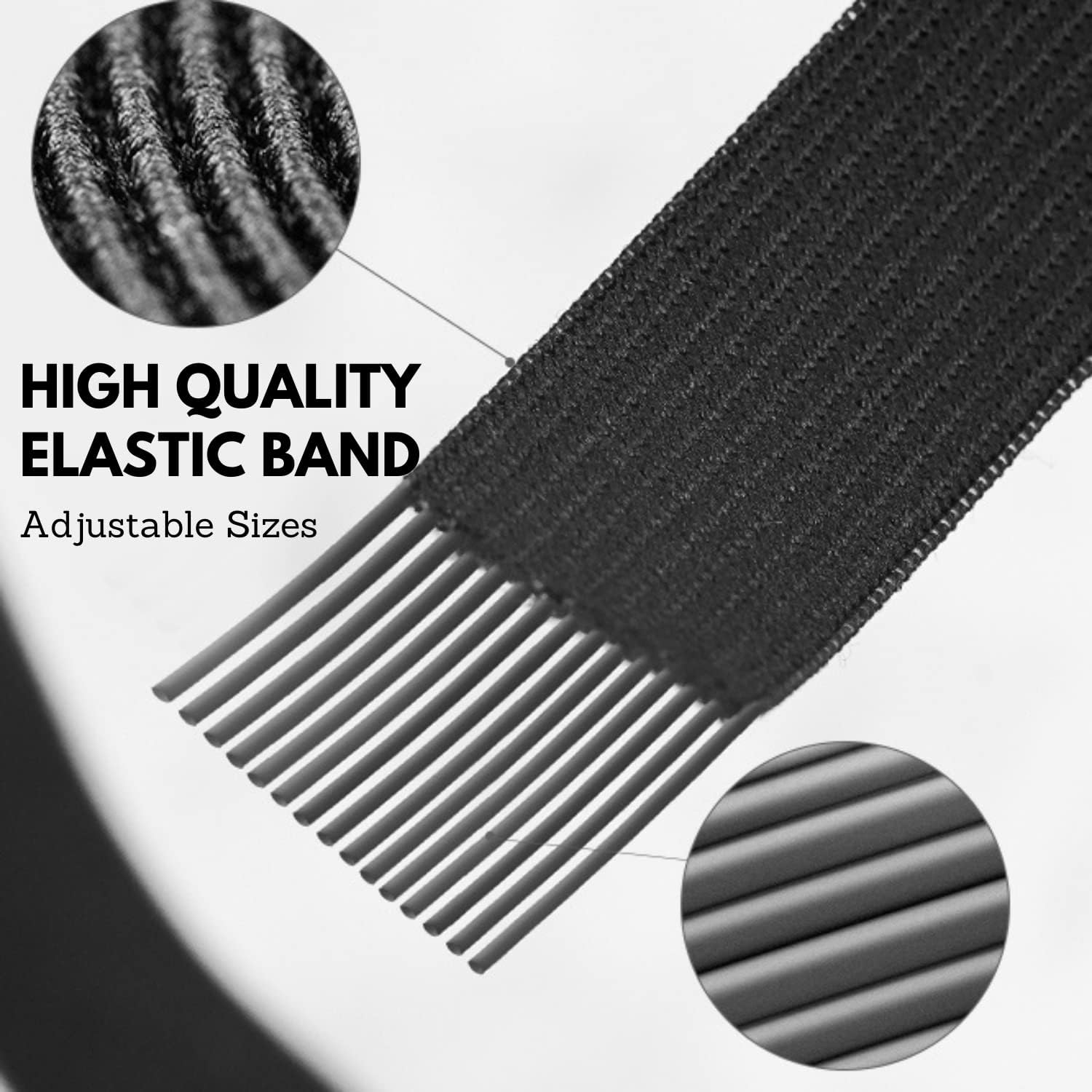 X-Super Home VR Eye Mask Cover Breathable Sweat Band Designed Adjustable Sizes HMD Padding for Use VR Workouts with Virtual Reality Headsets Oculus Quest 2 Go HTC Vive PS VR Gear VR (2Pcs) image number 5