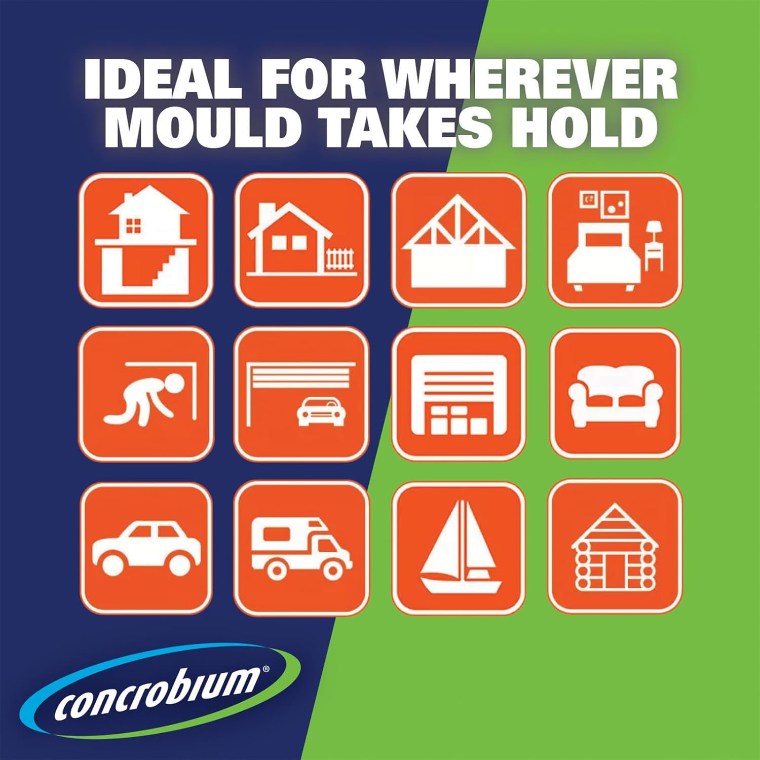 Concrobium Mould Control Spray 946Ml &ndash; Non-Toxic & Bleach-Free, for Homes, Vehicles & Marine, Effective Mould Elimination, Safe on Multiple Surfaces, Prevents Future Growth image number 4