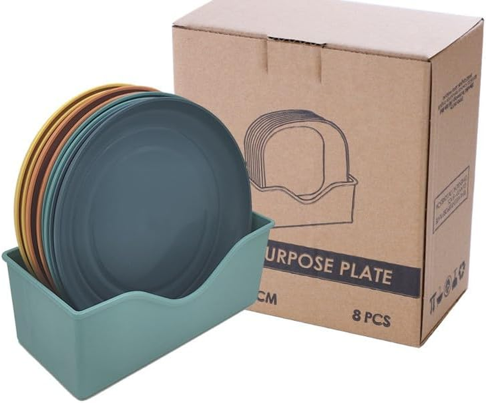 Pack of 8 Cat Bowls for Food and Water, 15 Cm Cat Food Bowl, Cat Feeding Bowl, Cat Bowl image number 2