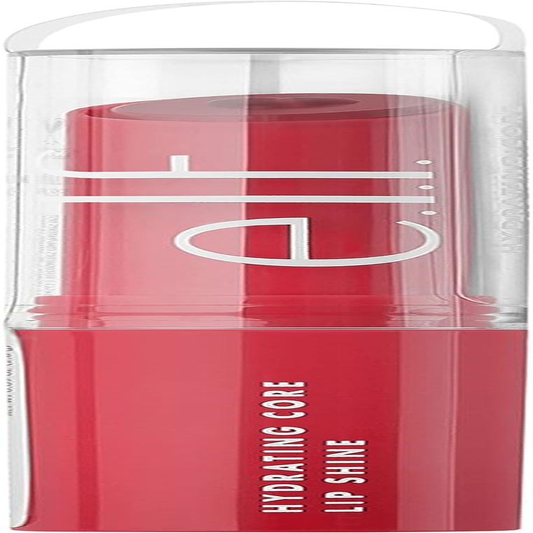 E.L.F. Hydrating Core Lip Shine, Lip Balm for a Sheer Tint of Color & Soft Shine, Infused with Moisturizing Vitamin E, Vegan & Cruelty-Free, Lovely image number 1