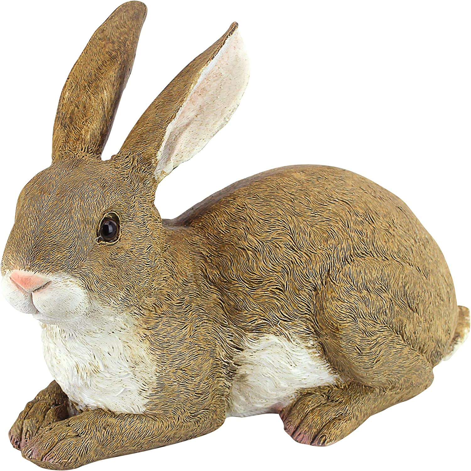 Design Toscano QM200861 ! Bashful, the Bunny, Lying down Garden Rabbit Statue 10 Inch image number 1