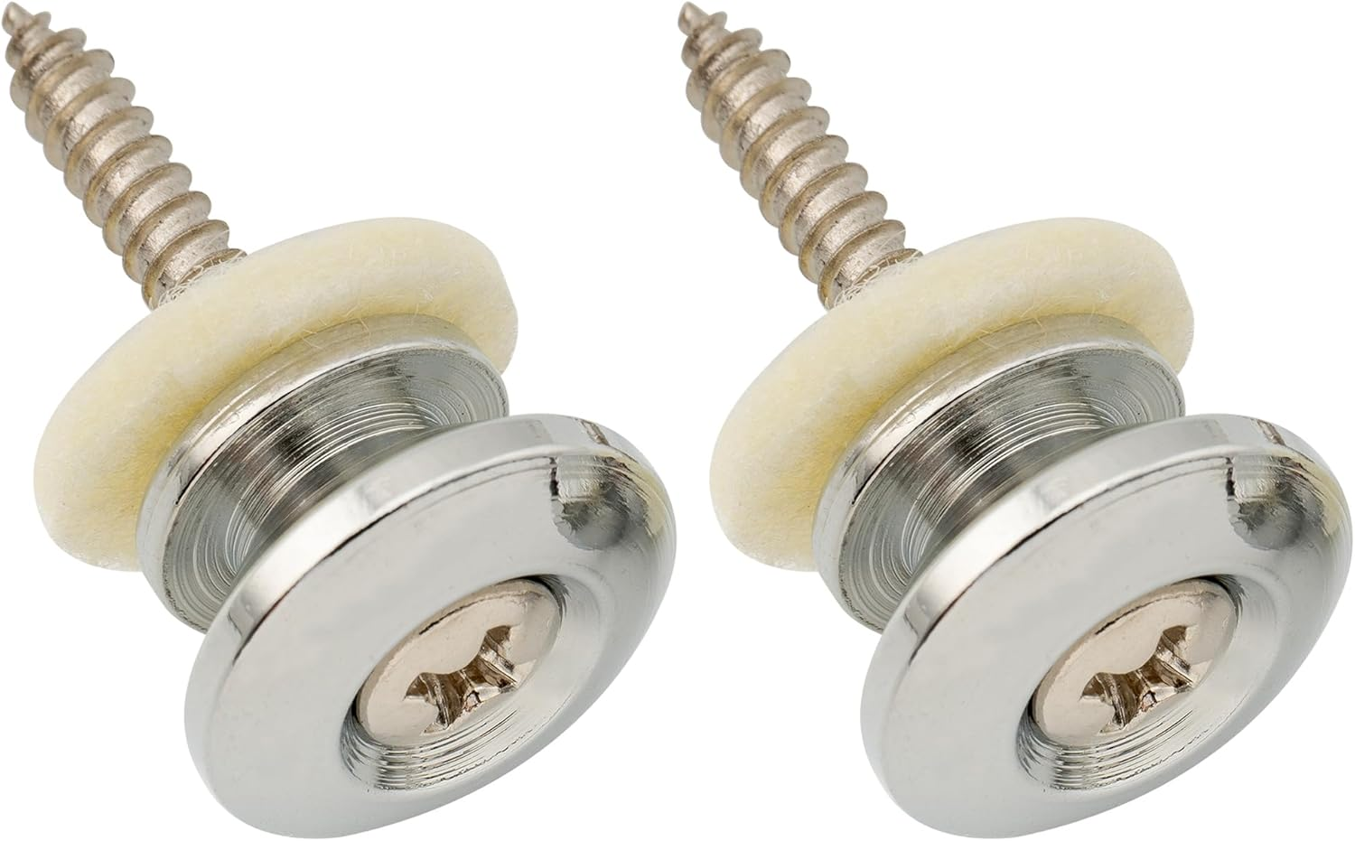 Musiclily Pro 14Mm Steel G-Type Strap Button End Pins for Acoustic Electric Guitar Bass, Black (Set of 2)