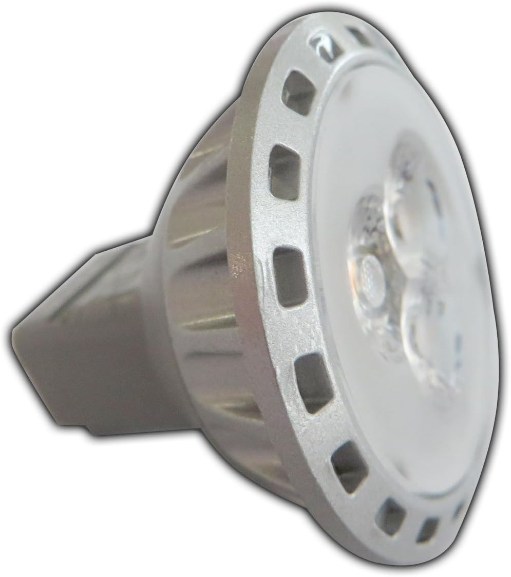 MR11 / GU4 LED 2.5 Watt 12 V AC/DC Warm White Spotlight 30&deg; Degree Energy Saving Lamp Spotlight 12 V AC Voltage Pack of 3 image number 1