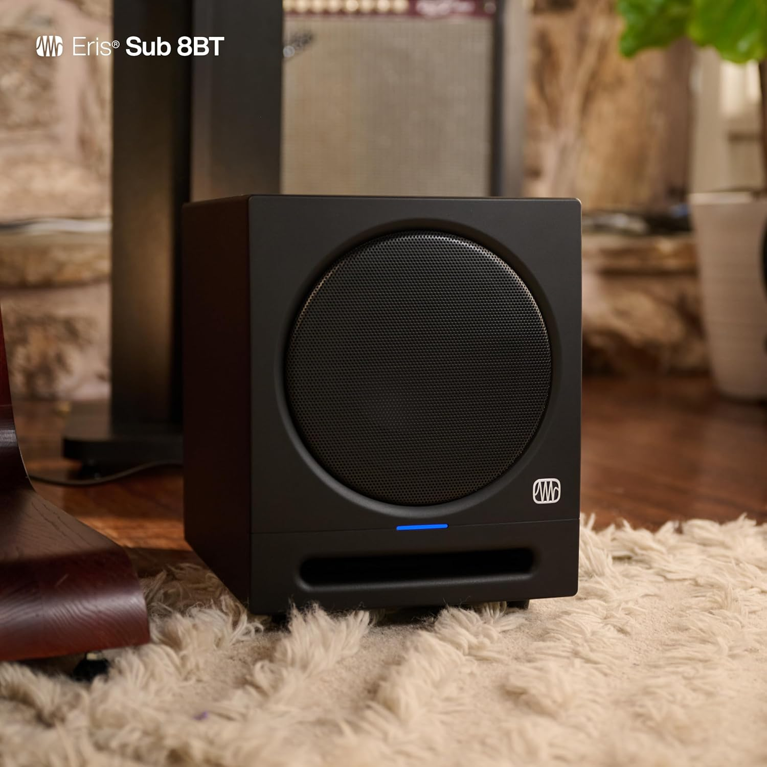 Presonus Eris Sub 8BT &mdash; 8-Inch Active Studio Subwoofer with Bluetooth for Multimedia, Gaming, Studio-Quality Music Production image number 3