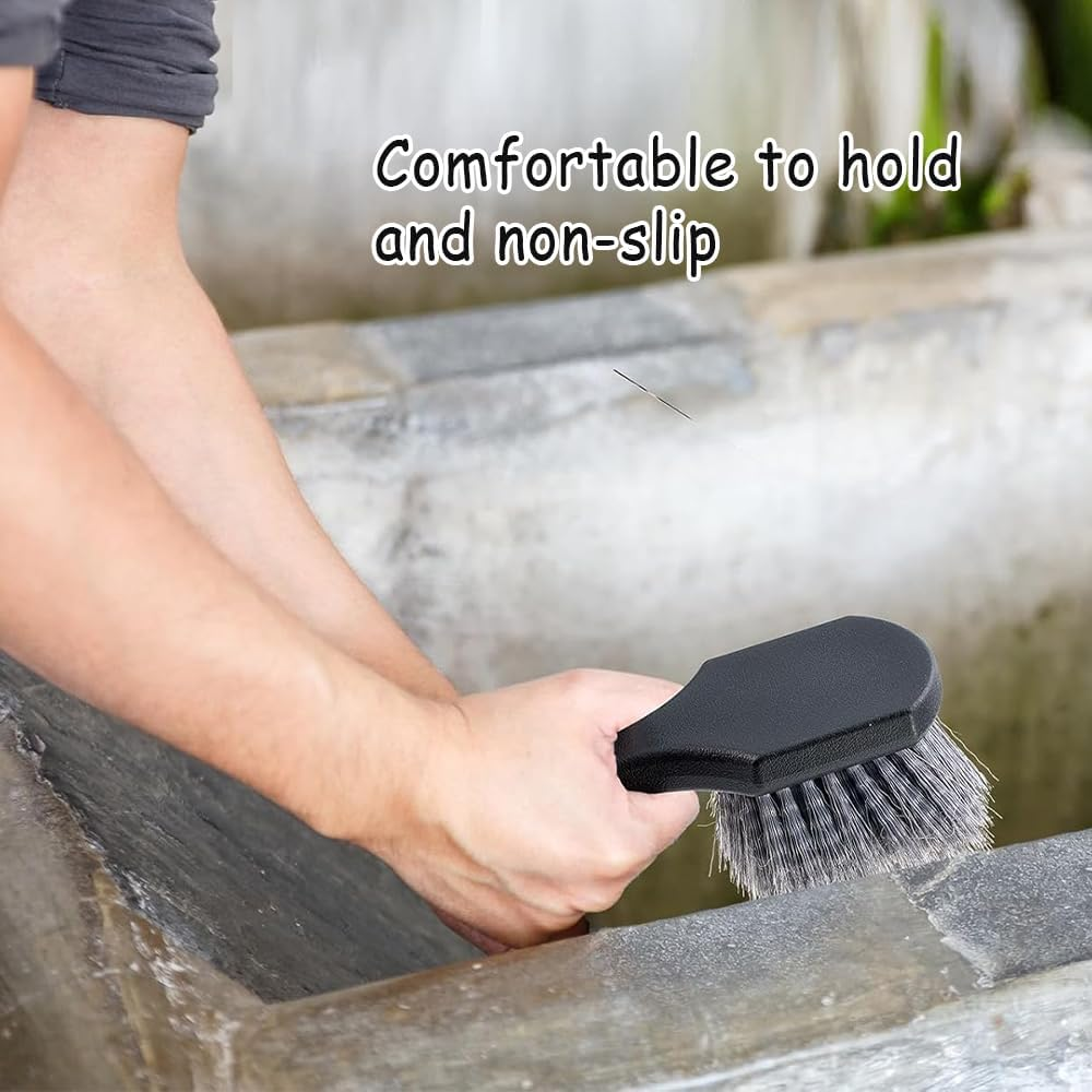 Two-Piece Bird Bath Brush Set with Plastic Handle Bird Bath Cleaner for Gentle and Effective Cleaning of Birds and Feeders, Suitable for Feeders, Bathroom Accessories, Outdoor Fountain Cleaning image number 2