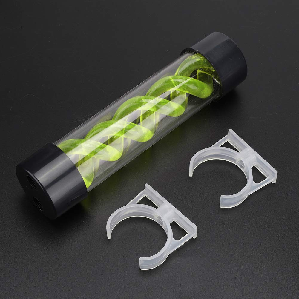 T Evil T Virus Water Cooling G1/4 Threaded Cylindrical Cooler,Water 200Mm with G1/4 Thread for Pc Desktop Computer Cooler Accessoryblue (Green) - Blue image number 5