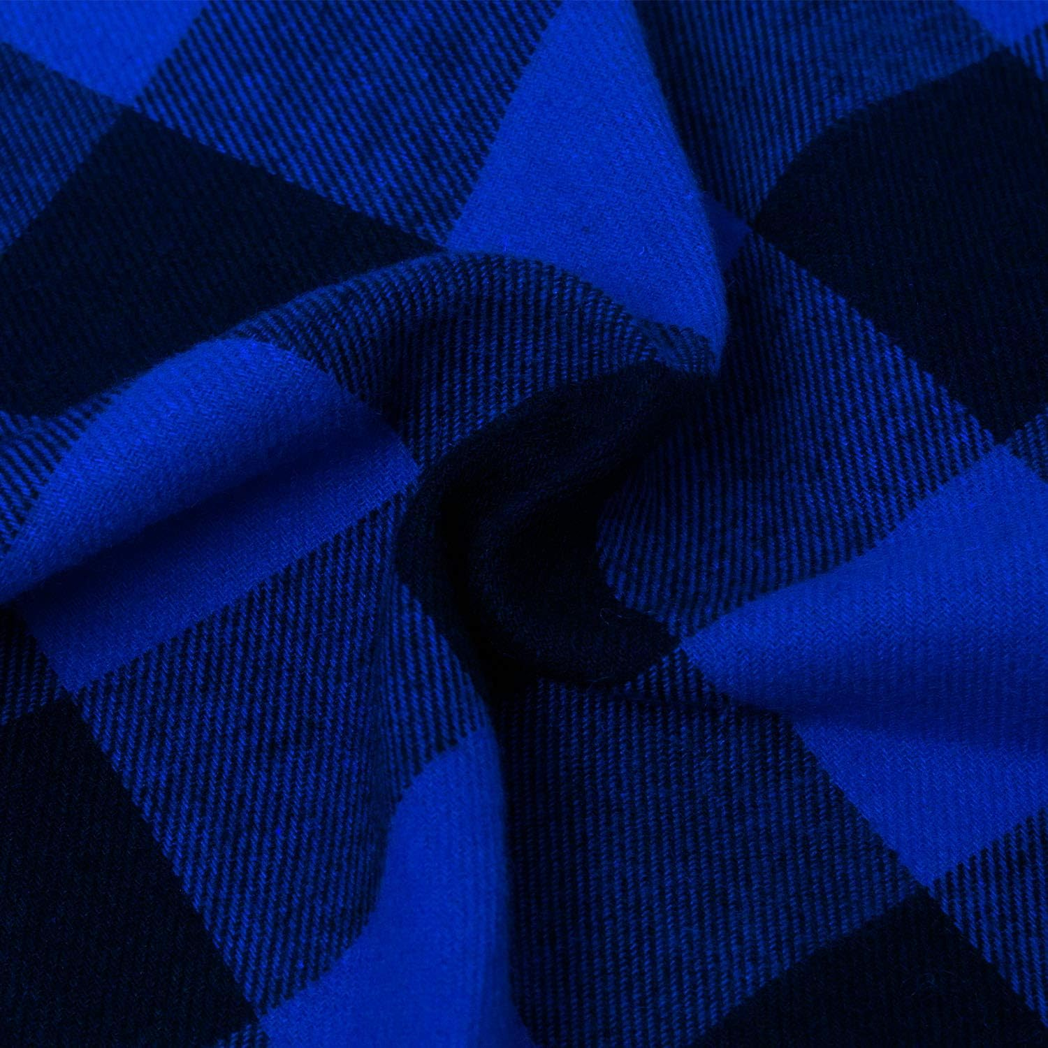 STMK Pregnancy Announcement Plaid Dog Bandana, Baby Announcement Dog Bandana, Gender Reveal Photo Prop for Dog Puppy (Blue, 24" X 16.8") image number 2