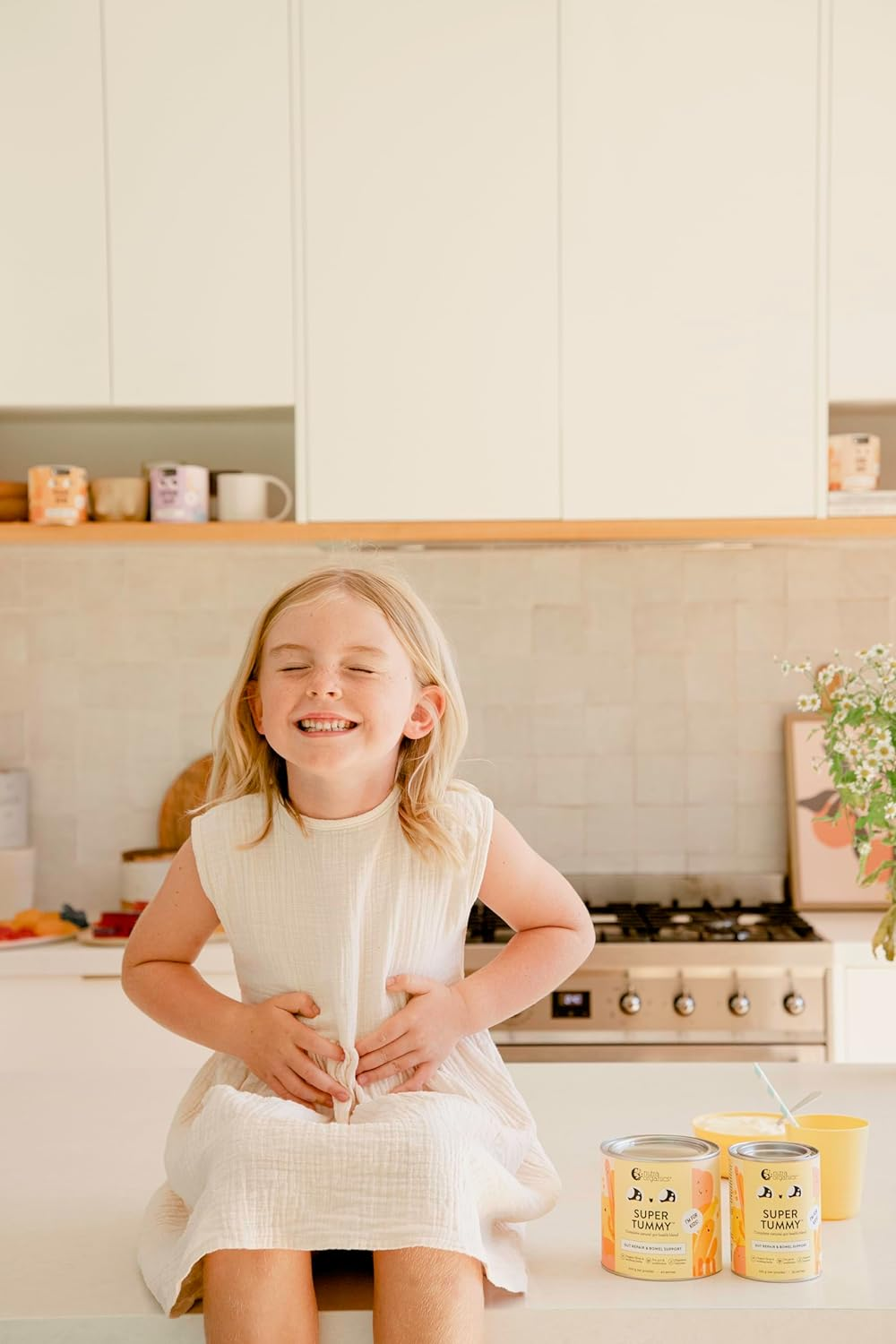 Nutra Organics Super Tummy Gut Repair & Bowel Support 125G | Gut Health Blend for Kids | Supports Digestive Health & Immunity (25 Serves) image number 3