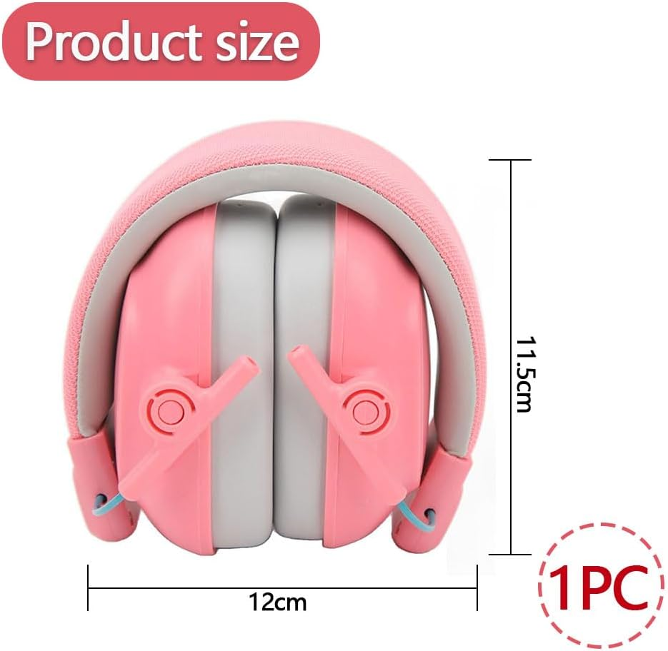 HYAVIA Noise Cancelling Ear Muffs for Airplane Pressure Relief, Soundproof Sleep Headphones for Studying, Drumming, and Kids &ndash; Ear Protection for Sleeping, Noise Reduction Headphones for Travel image number 3