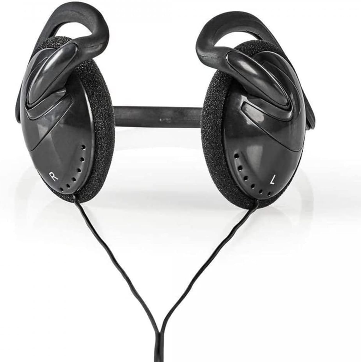 Tronicxl Design Headphones Neckband Stereo Headband 3.5 Mm Jack for Smartphone Iphone Mobile Phone (Cable Neck Bench) image number 2