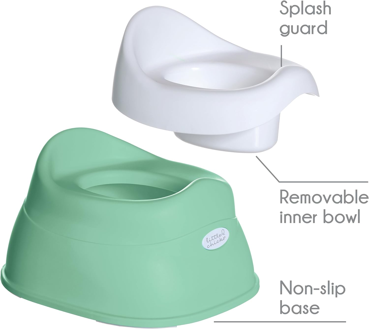 Little Chicks Easy-Clean Potty Training Chair image number 1