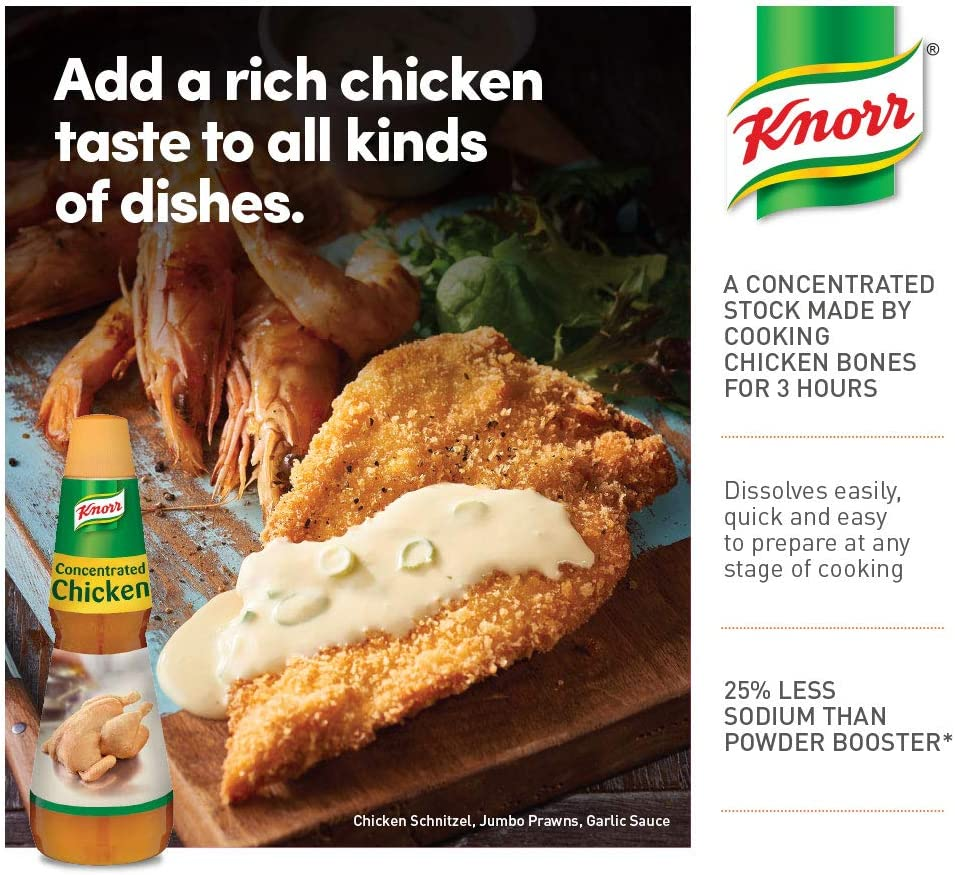 Knorr Stock Concentrated Liquid Chicken, 1 Kg image number 2