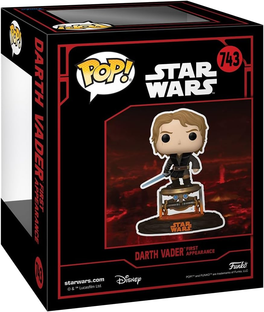 FUNKO POP! Deluxe: Star Wars Dark Side - Darth Vader, First Appearance image number 3