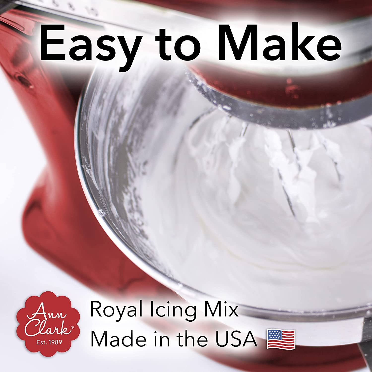 Ann Clark Royal Icing Mix Makes 2 Cups (16 Oz) of Cookie Icing image number 1