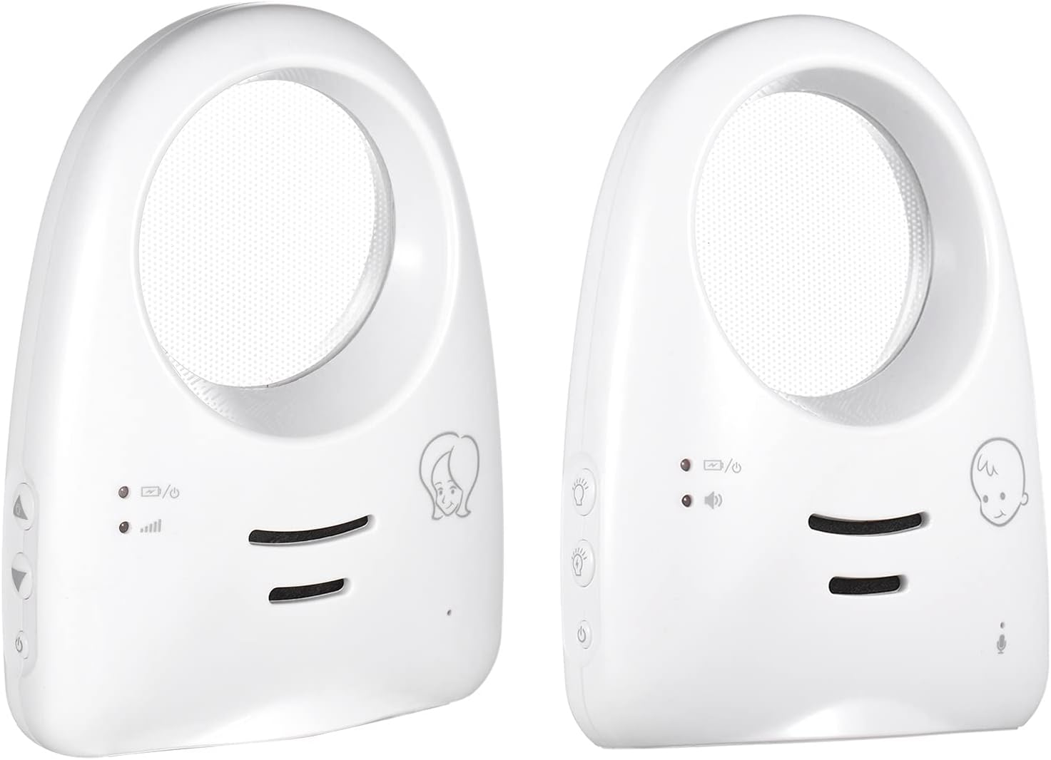 Portable 2.4Ghz Wireless Digital Audio Monitor with Crystal Clear Cry Detection and Nightlight for Parents with Young Children image number 2