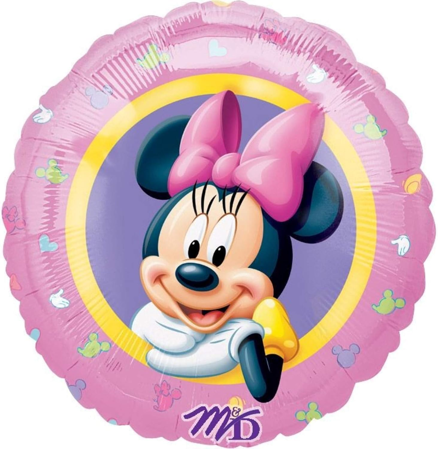 Anagram Standard HX Minnie Mouse Forever S60 Foil Balloon, 45 Cm Size