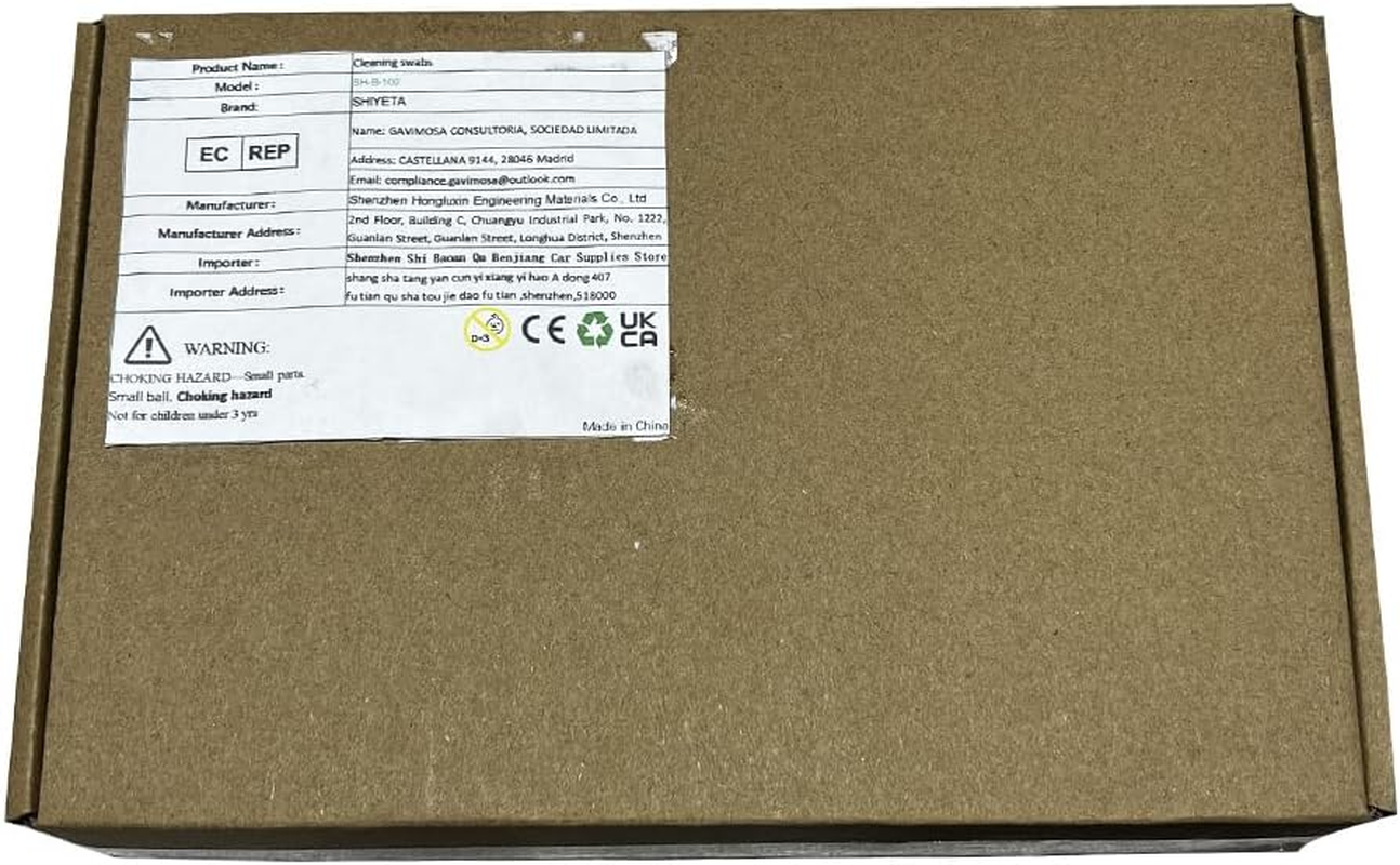 LOVEDAY 100PCS 16Cm Polyester Cleaning Swab Sticks for Solvent Format Inkjet Printer Roland Optical Equipment image number 1