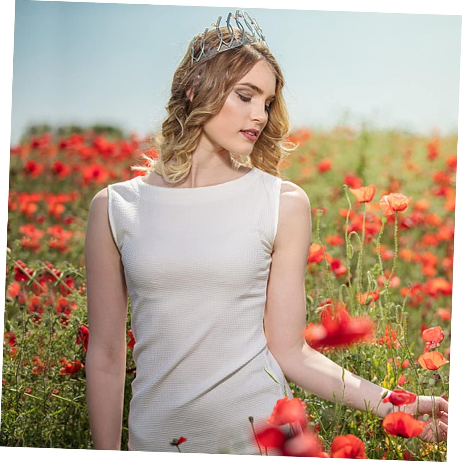 Diamond Ribbon Self-Adhesive Ribbon Sticker Silver Rhinestone Trim Elegant Appearance for Decorating Headpiece and Shoes Wedding New Year DIY Crafts image number 3