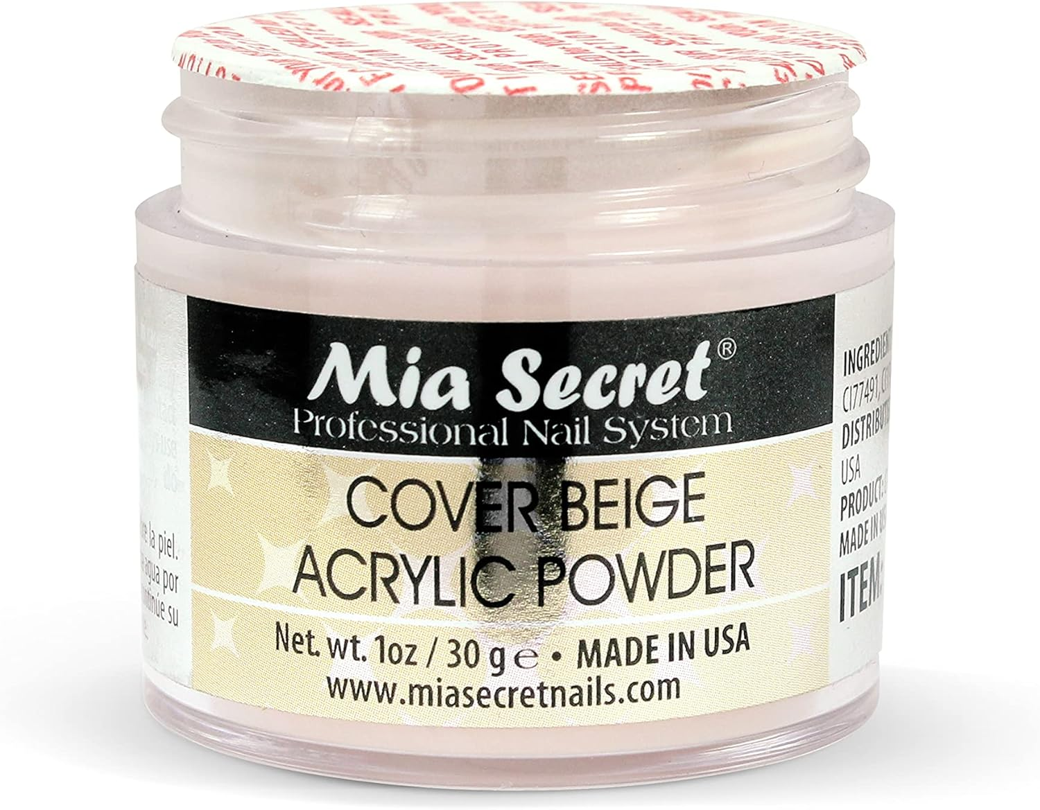 MIA SECRET Nails 1OZ COVER Beige-1Pc image number 2