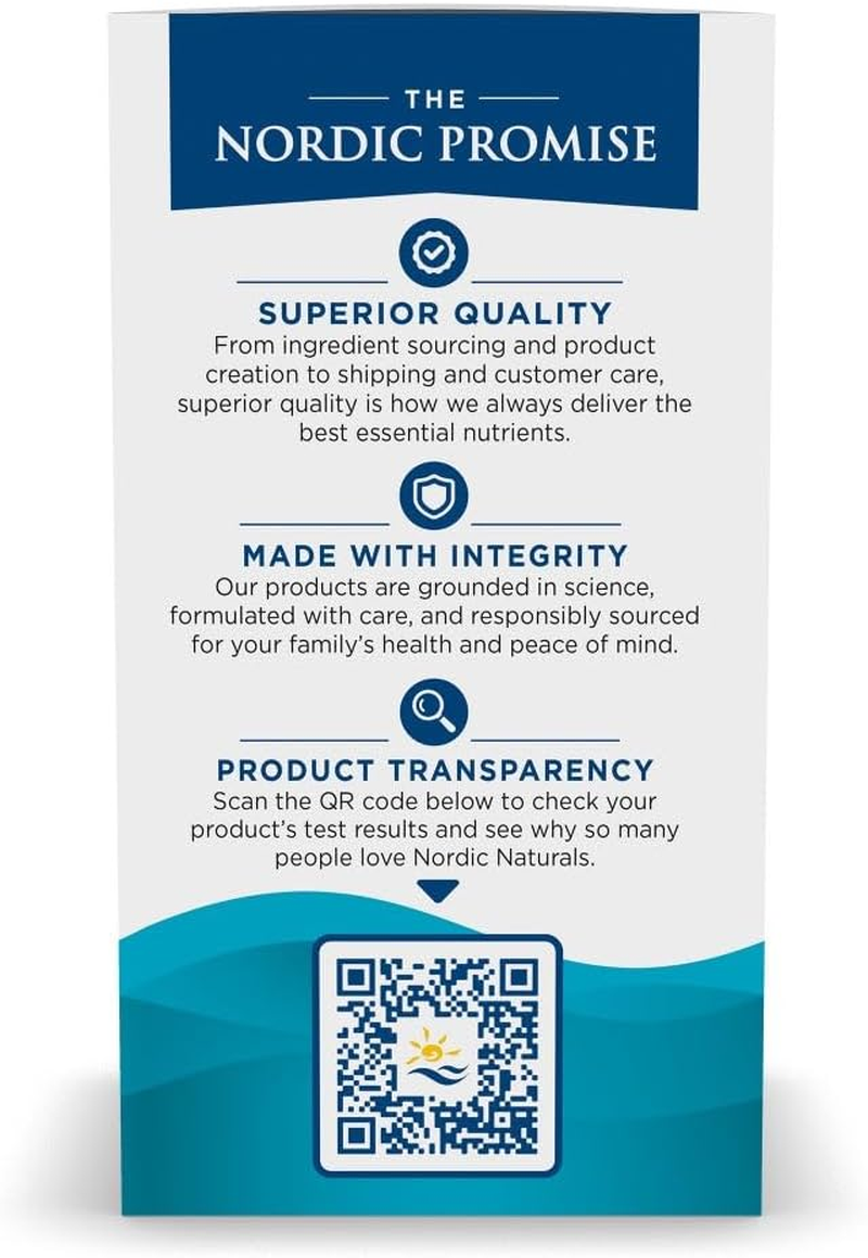 Nordic Naturals - Ultimate Omega High-Intensity Omega-3 Fish Oil Lemon 1280 Mg. - 180 Softgels image number 6