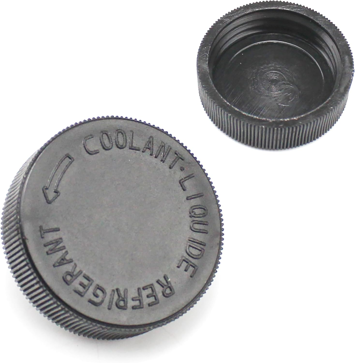 2PCS Coolant Reservoir Caps,21712-79900 Engine Coolant Reservoir Cap Replacement,Engine Coolant Overflow Reservoir Tank Cap Compatible with Nissan Murano Rogue Versa Infiniti,Car Accessories(Black) image number 4