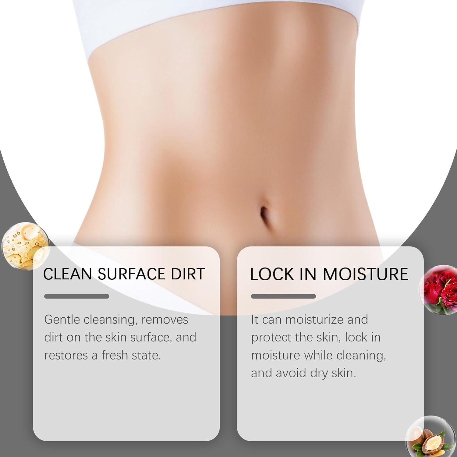 Morocco Black Soap &ndash; Exfoliating Body Scrub Bar with Argan and Rose for Deep Cleaning, Natural African Black Soap Suitable for All Skin Types (01)