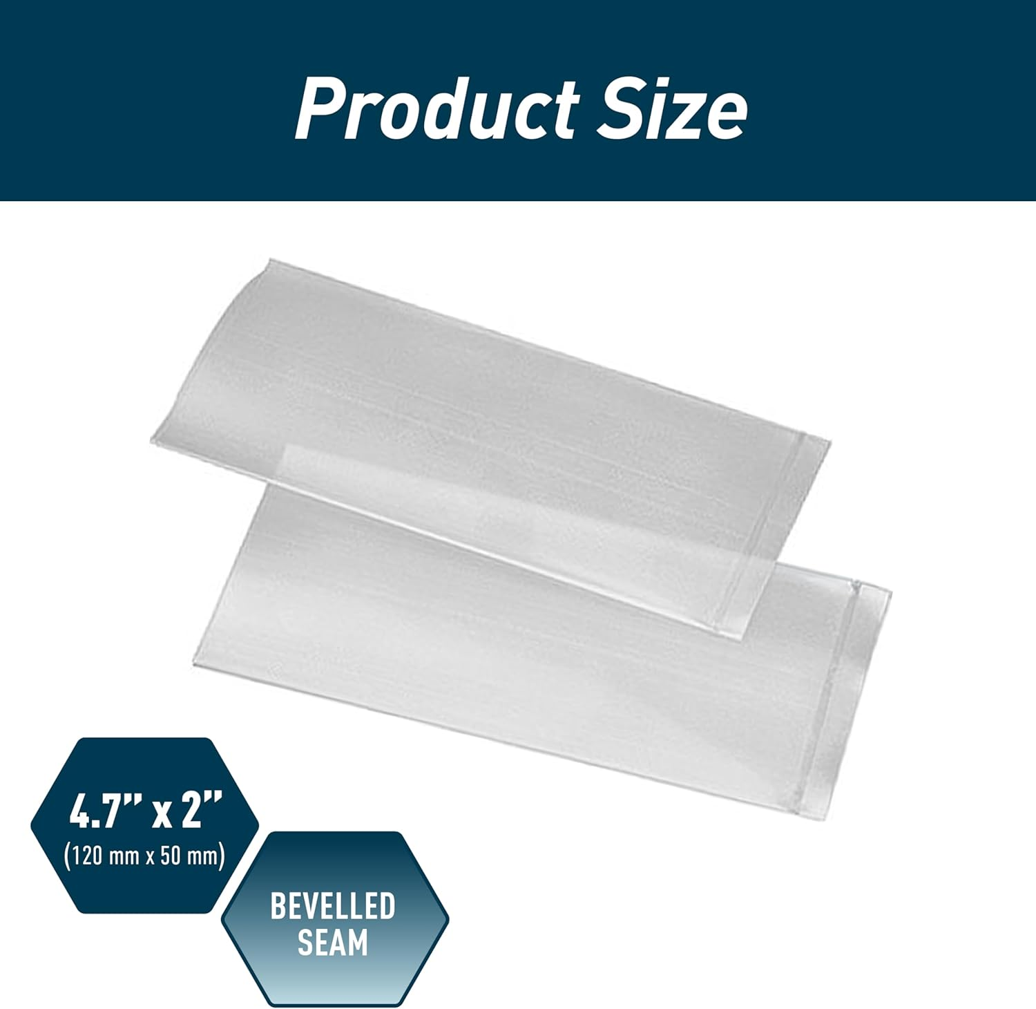 Medpride Pill Crusher Pouches - Pack of 1000 Disposable Medicine Crushers - Medical Grade Clear Tablet Crushing Bags for Easy Consumption with Zero Waste - Prevents Cross Contamination (4.7"X2")