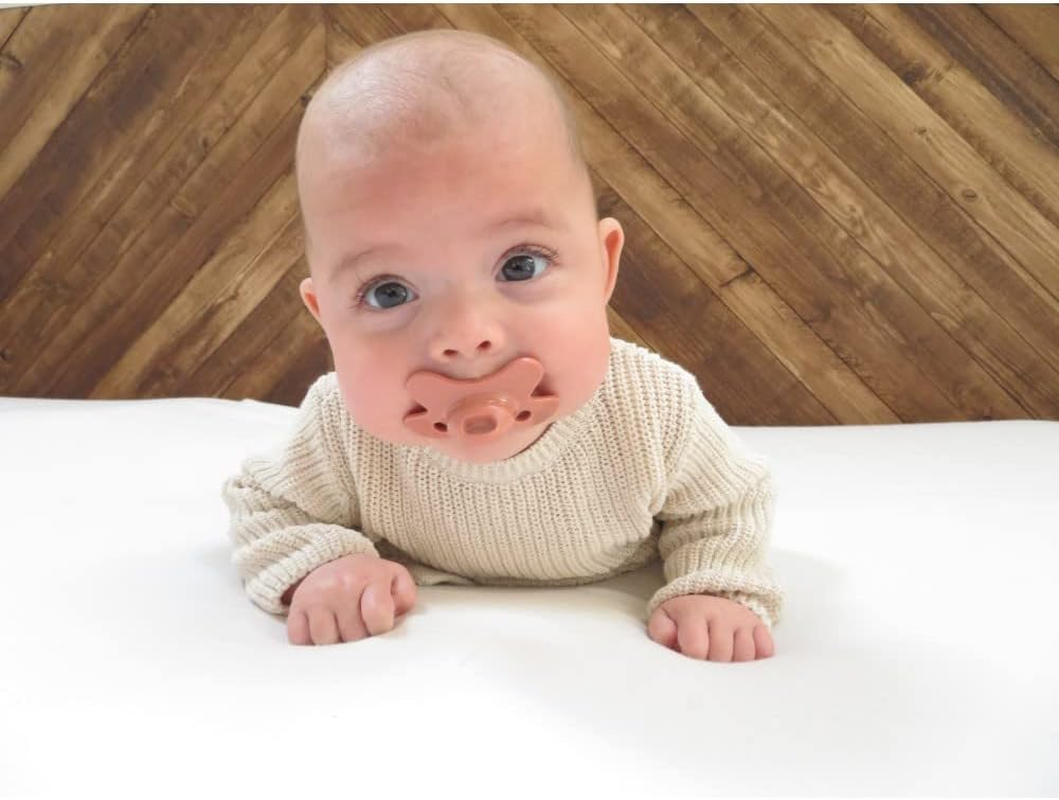 Difrax Pacifier Natural 0-6 Months Pure - Brick image number 1