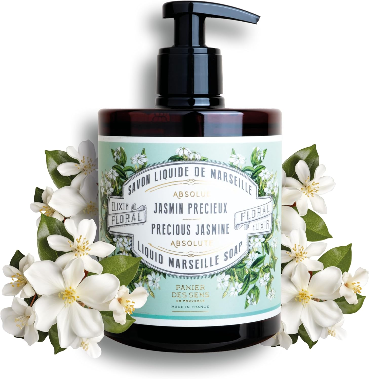 Panier Des Sens Liquid Marseille Soap, Precious Jasmine, 499G
