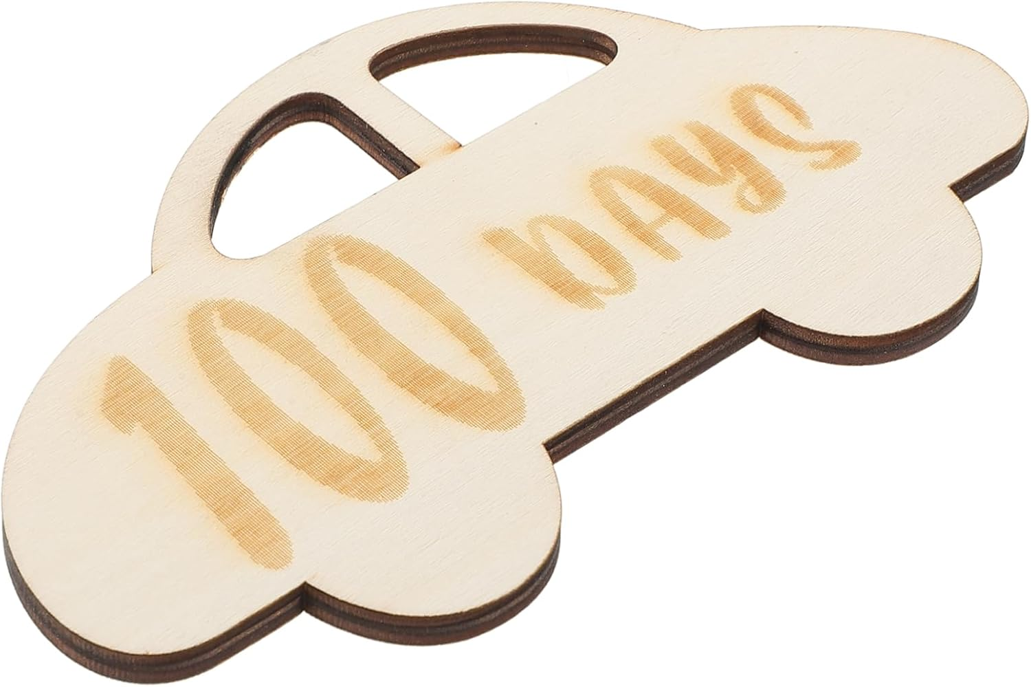 DOITOOL Wooden Milestone Cards Days Growth Marker Commemorative Photo Prop for Newborns for Home Decor and Memory Keeping Capture Every Milestone with Style